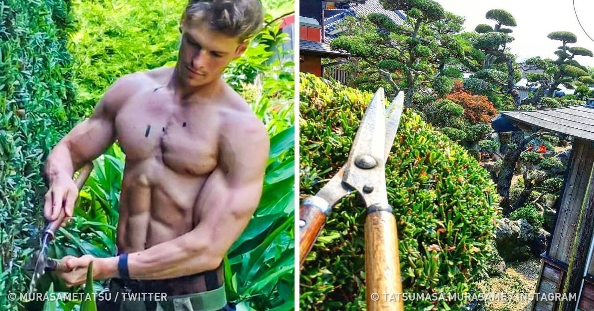 Swedish man who Japanese bodybuilder